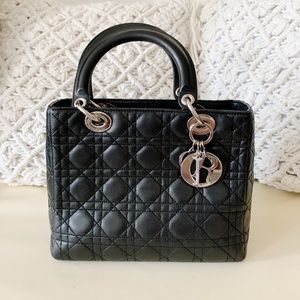 RESERVED Authentic Lady Dior Medium Bag
